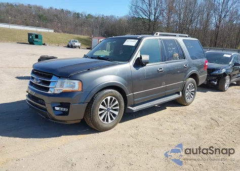 2017 Ford Expedition Xlt z USA, uszkodzony, nr VIN 1FMJU1JT0HEA70048